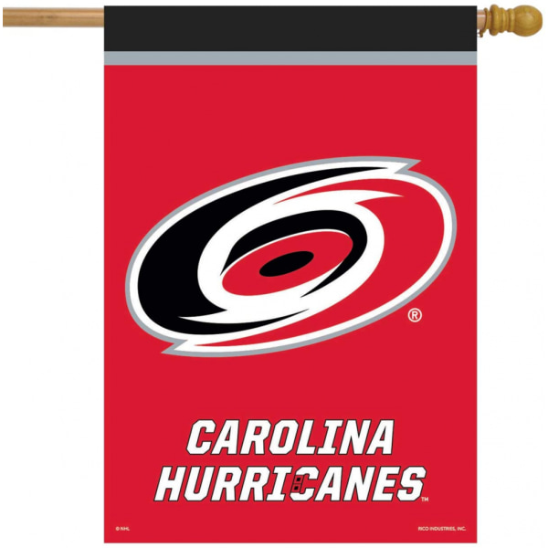 Carolina Hurricanes House Flag Hockey Licenseret 28" x 40"