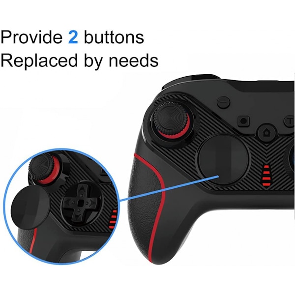 Axis Trådløs BT Spilcontroller med Gyroskop Gamepad Dual