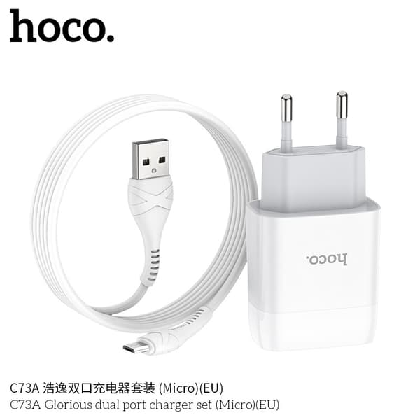 hoco. C57A Europæisk standard PD+QC3.0 hurtig oplader TYPE-C til