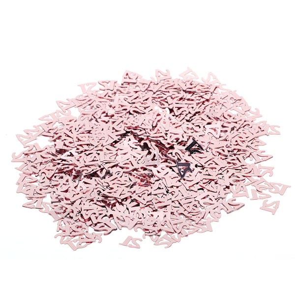 60g syntymäpäiväkoriste konfetti maisema setti lisävaruste PVC koriste konfetti (21 )