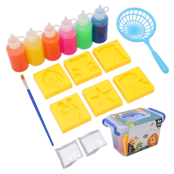 Vatten Elf Leksak Set Säker Hälsosam Oskadlig Enkel Användning Vatten Elf Sensoriska Leksaker DIY Vatten Pärlor Kit Pedagogisk Present
