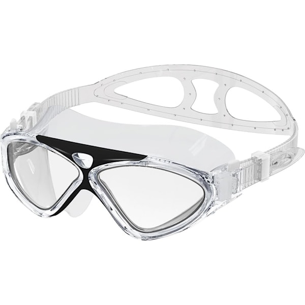OutdoorMaster Simmask - Bred Synfält Simmask & Glasögon Anti-imma Vattentät L.Blå Black