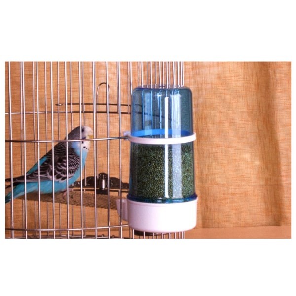 Automatisk fågelmatare Bird Water Bottle Drinker Transparent