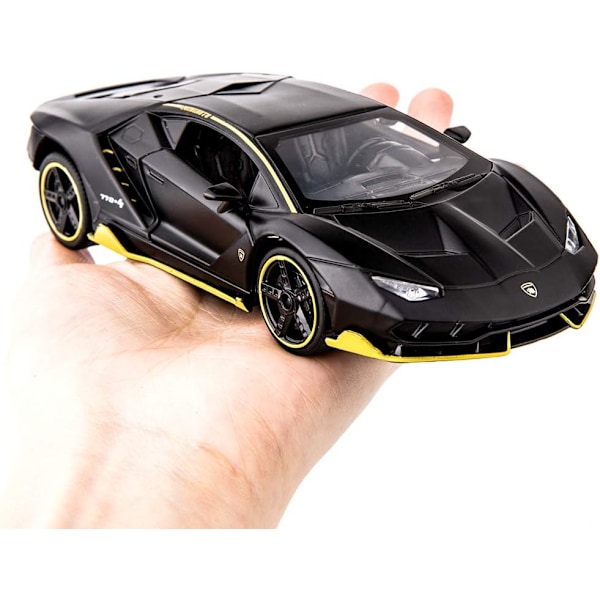 1:32 Lambo LP770 Bilmodell Leksak Barn Ljud och Ljus Drag tillbaka Bil Zink Legering Leksaker för Barn Pojke Flicka Present