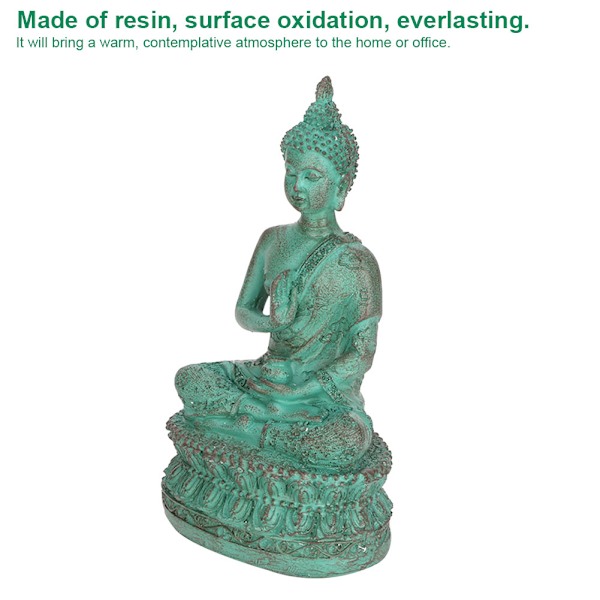 Sakyamuni Buddha Imitation Copper Buddha Statue Thai Sakyamuni Resin Craft Ornament (Brons)