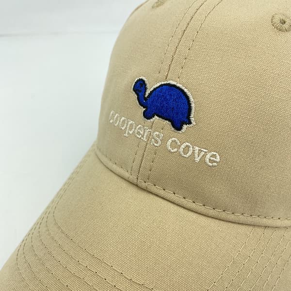 Hat Dame Sød Dinosaur Broderi Forår Og Sommer Person Blue