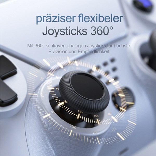 Trådløs controller kompatibel med PS4 Playstation 4/Pro/Sli