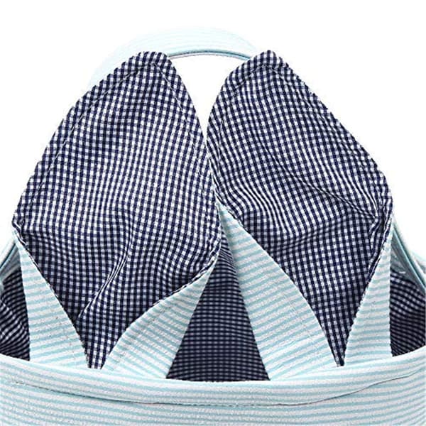 Påskekurv Seersucker Egg Hunt Bunny-kurver