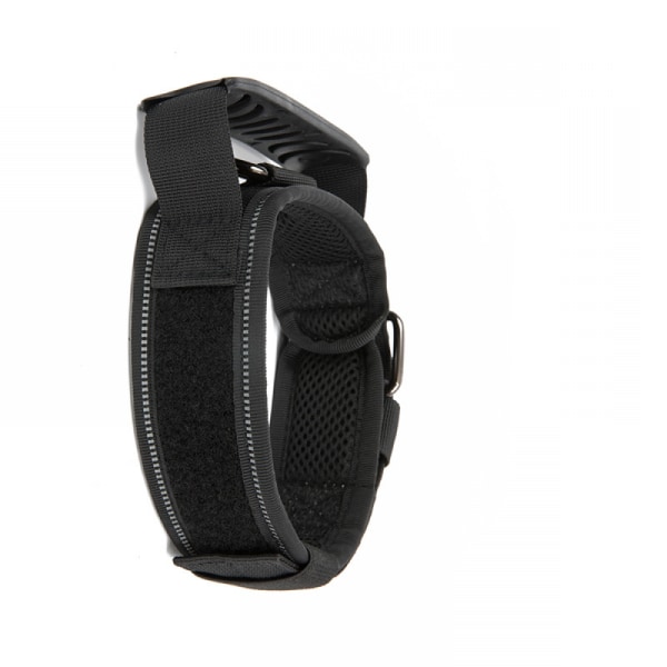 Hundhalsband med handtag-taktisk halsband för Small Medium Larg Black M