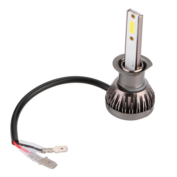 2 kpl Mini Auto LED-ajovalot 36W 6000LM Vedenpitävä Sumuvalo H1