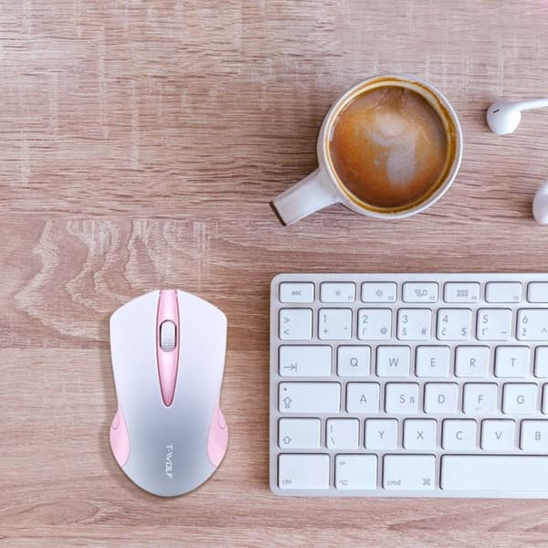Trådløs mus, RATEL 2.4G trådløs ergonomisk computermus