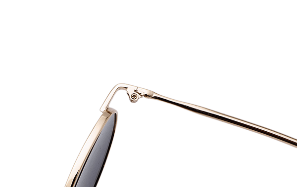 Runde Trendy Solbriller med Reflekterende Glas