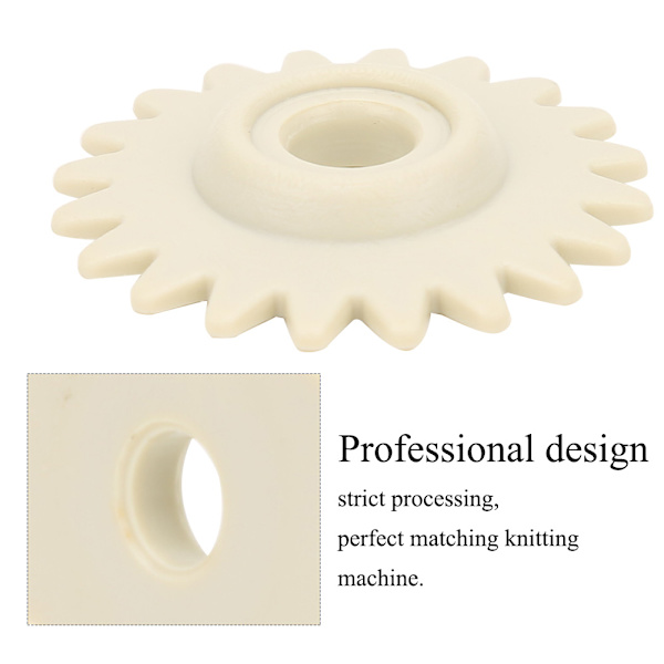 2 st stickmaskin kugghjul reservdelar för Brother KH868 H821 KH831 KH851 KH910 KH970