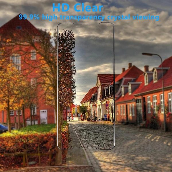 4PCS Härdat Glas För Asus ROG Phone 6 Strix 2.5D 9H Skyddande Transparent Skärmskyddsfilm