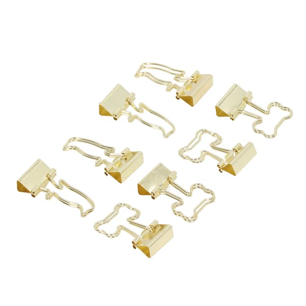 30 stk. Mini Binder Clips Multipurpose Innovative Metal Strong Clamping Force Paper Binder Clips for Home Office