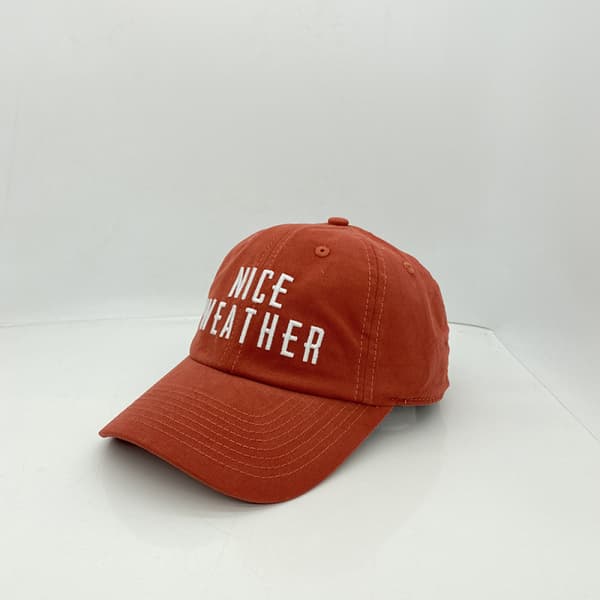 Hatt Dam Våren NICE Stor Bokstav Broderi Utomhus Casu Black
