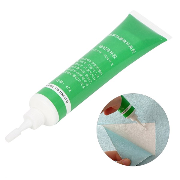 PVC Tapet Reparationslim Sterk Adhesjon Veggpapir Reparer Lim Superlim