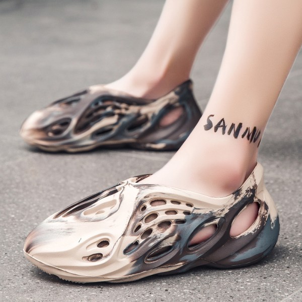 Unisex Clogs Havearbejde Sko Sommer Brusebad Tøfler YEEZY-C7
