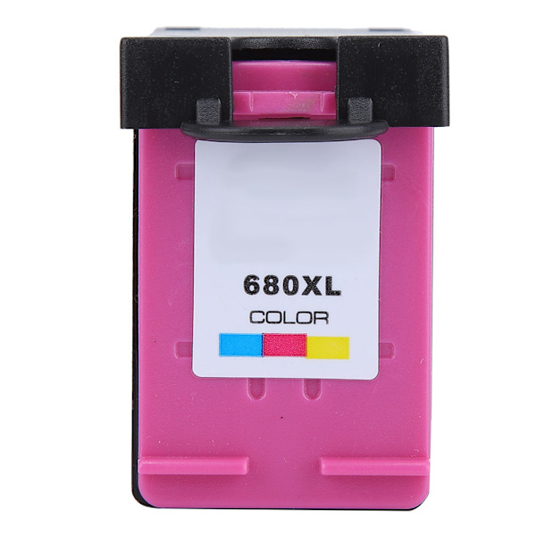 Printerpatron passer til HP Deskjet 1115 1118 2135 2138 4538 4678 (680 farverig)