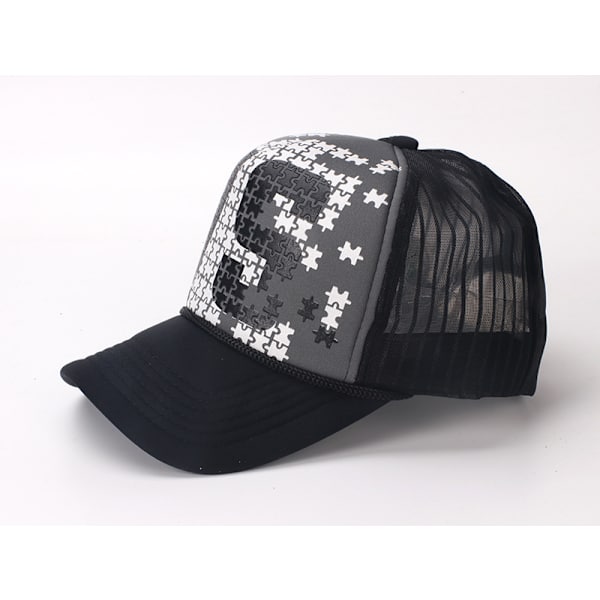 Mesh Trucker Kepsar Styva Strukturerade Främre Paneler Golf Pappa Bas U