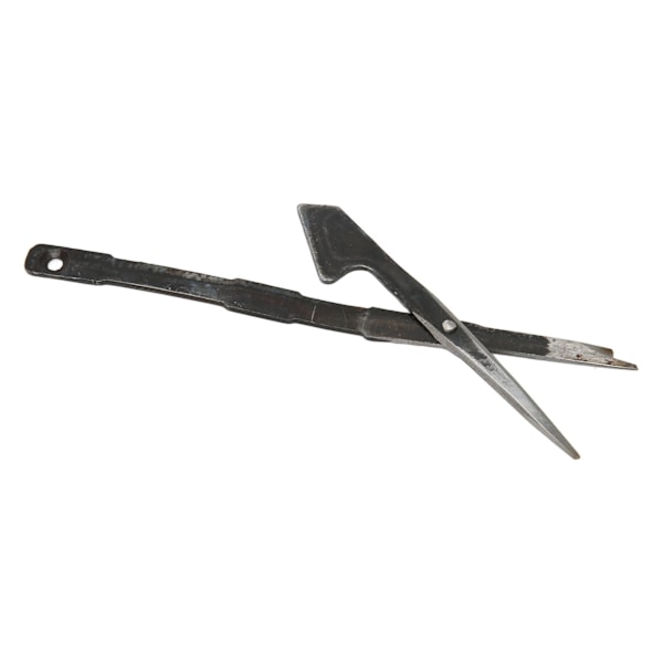 Bunke Nåler Robust Holdbar Rustfritt Metall Enkelt Montering Bunke Saks for Teppe Tufteverktøy Reparasjon Utskifting Kutt Bunke (5in)