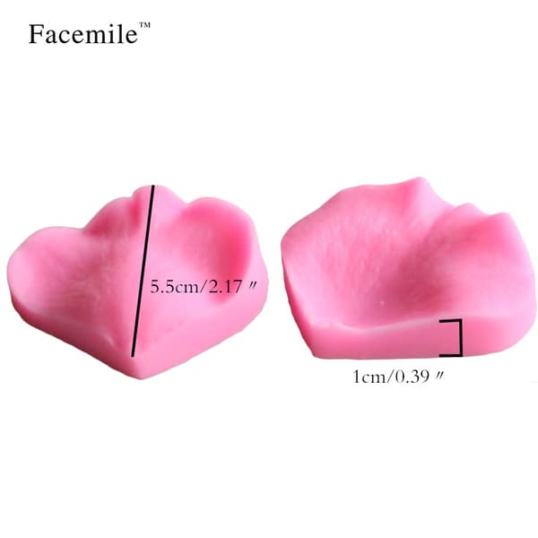 Bladform 22 stk/sett, Kootips Silikon Blad Petal Veiner Sug