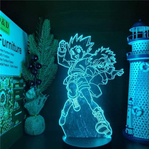 3D Natlamper til Piger Drenge Hunter X Hunter Anime Nat L