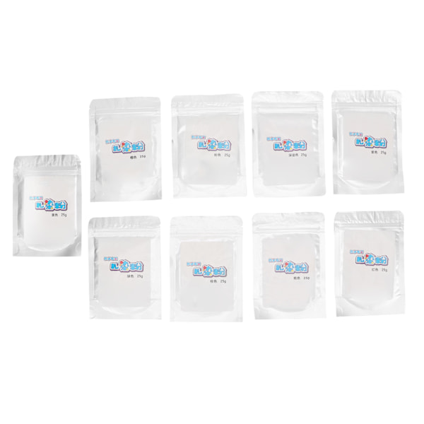 Tie Dye Kit 9 Färger Manuell Miljövänlig Kokfri DIY Klädfärg Set för Hantverk för Barn