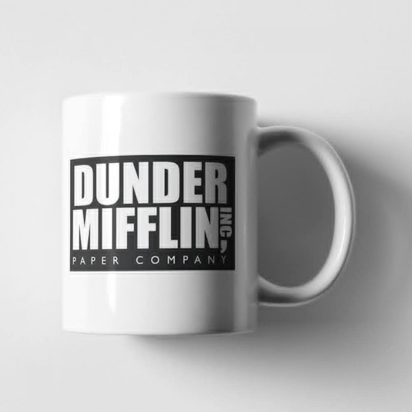 WuRen SYNCHKG111723 Dunder Mifflin The Office - Sjov kaffekrus af Donbicentena