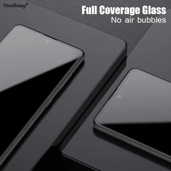 Härdat glas skärmskydd med full täckning för Redmi Note 13 5G