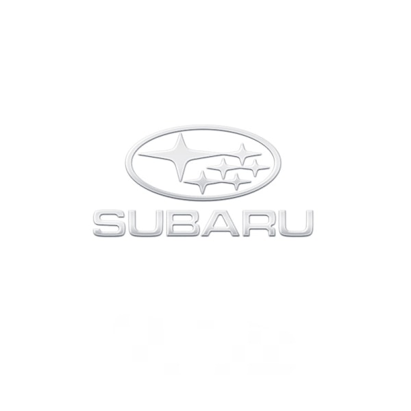 Auton metalliset autotarrat luovat autotarrat koristeelliset tarrat - Subaru ylä- ja alaosa vakiometalliset tarrat / 5 kpl