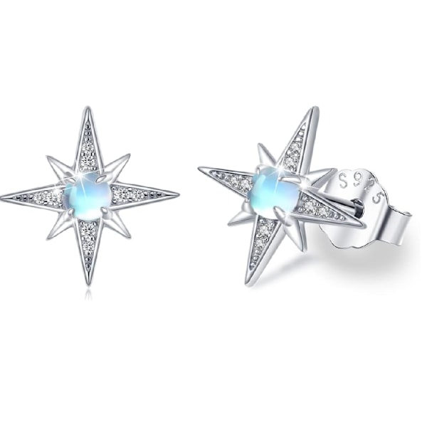 Jstyle Ørestikker til Kvinder Mænd Rustfrit Stål Øreringe, 3-8mm Runde Cubic Zirconia Øreringe Ørestikker Øre Piercing Smykkesæt.