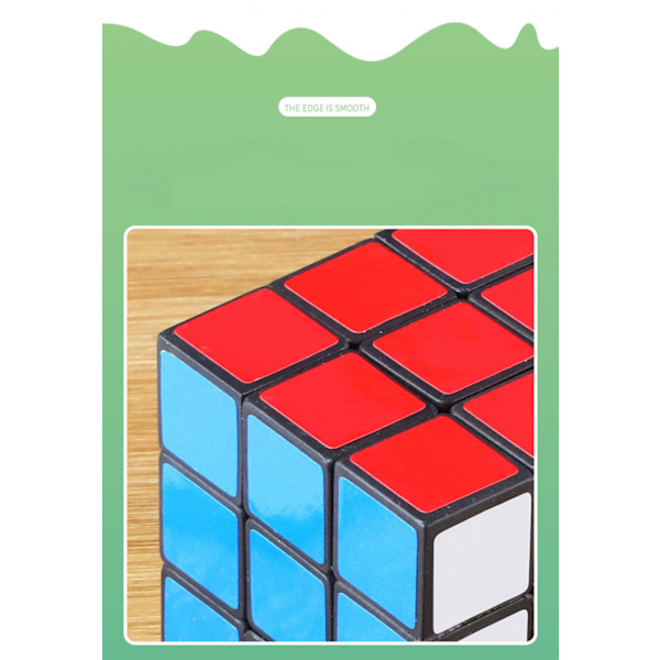 Speed Cube Sett, 2x2 3x3 4x4 5x5 Stickerless Speed Cube Bund