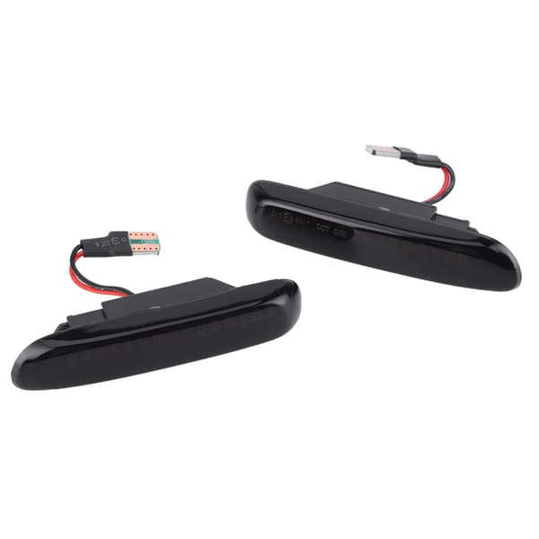 2 st Sidomarkörlampa Blinkersindikator LED Dynamisk Ersättning Passar för 3-serie E46