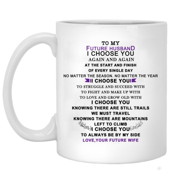 Send Fiancé Kaffe Krus Morgenmad Krus Sjov Kaffe Krus 11 Ounces Inspirerende En