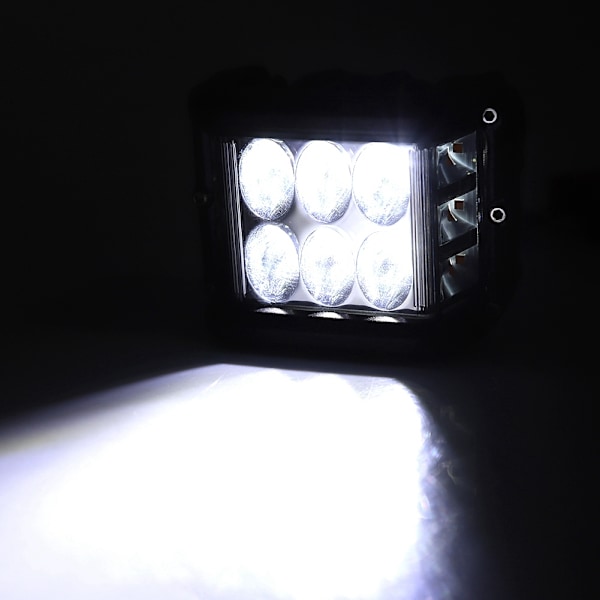 60W LED-arbetslampa med tre sidor, dagsljus