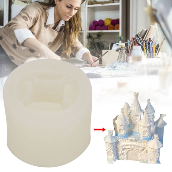 Silikoneform Transparent Slotform til DIY Håndlavet Håndværk Vedhæng Dekoration