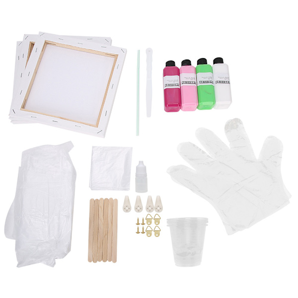 Flydende malingssæt Flydende maling Pigment Børn DIY Materiale Tegneværktøj KunstmaterialerMaldiverne