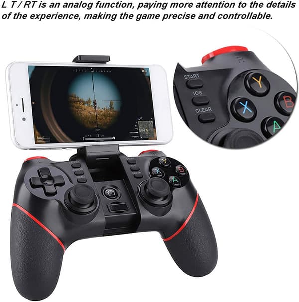 Trådløs spilcontroller, Bluetooth trådløs gamepad joystic