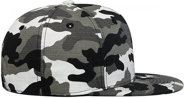 Klassisk Snapback-hatt Hip Hop Flat Bill Visor Cap - Unisex Annons G