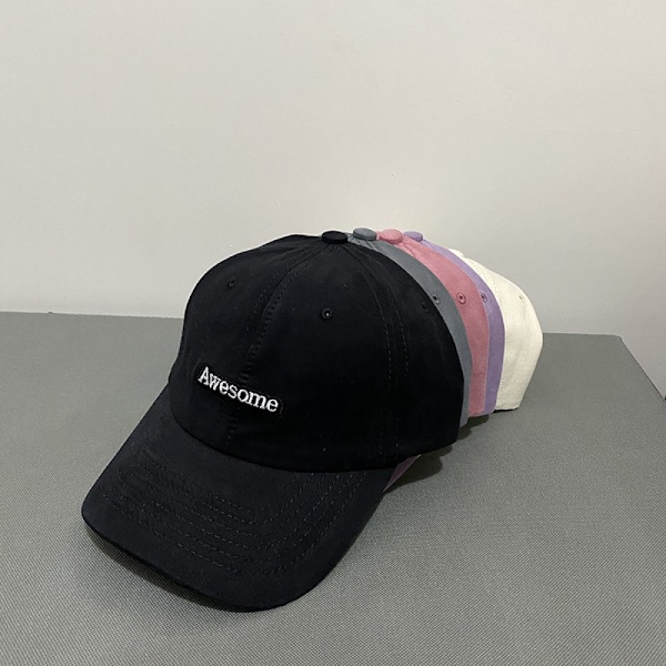 Hatt Dam enkla bokstäver broderi Retro sommar solskydd C Bean
