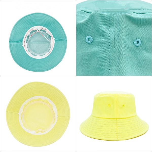 Unisex Bucket Bomullhatt Solhattar Fiskehatt för Män Kvinnor