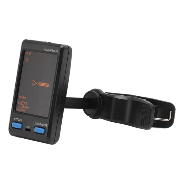 Clip-on stämmare professionell hög precision digital elektronisk gitarr basstämmare för gitarr basstämning
