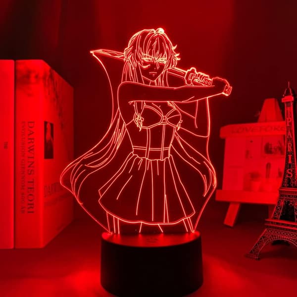 Anime LED-lys Bloom Into You Natlampe til soveværelsesindretning