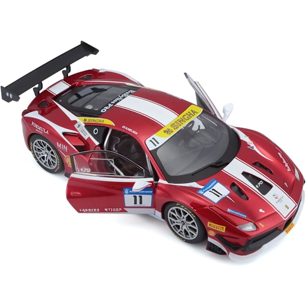 1:24 Racing 488 Challenge - Röd modellbil leksak för barn, Leksaker Födelsedagspresent till barn