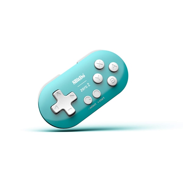 Zero 2 Bluetooth Gamepad Nyckelring Storlek Mini Controller för Blue