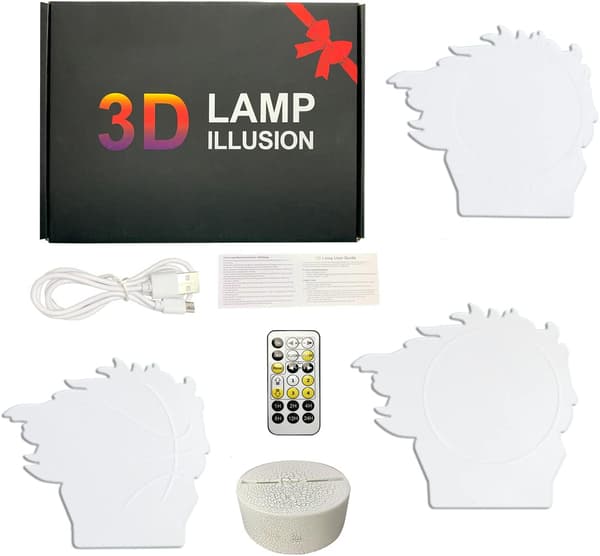 Basketball 3D Illusjonsnattlampe - Julebursdag Xmas