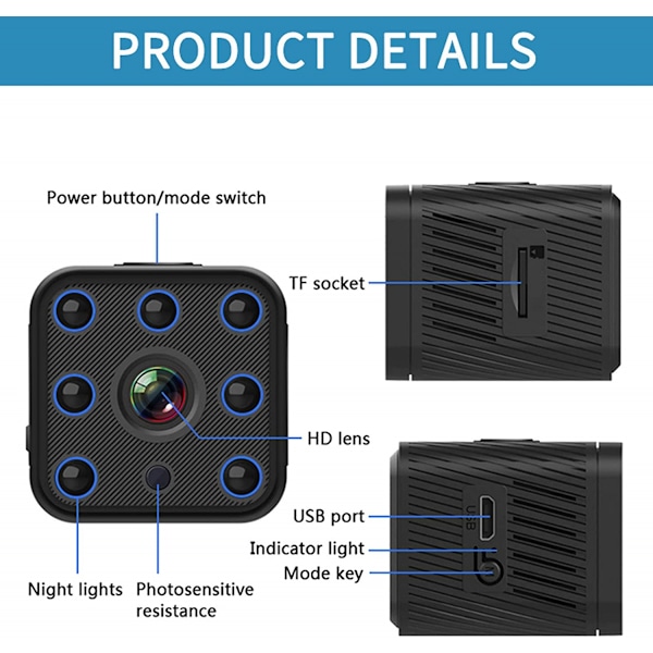 HD-webbkamera med mikrofon, USB-datorwebbkamera HD-webbkamera Sup