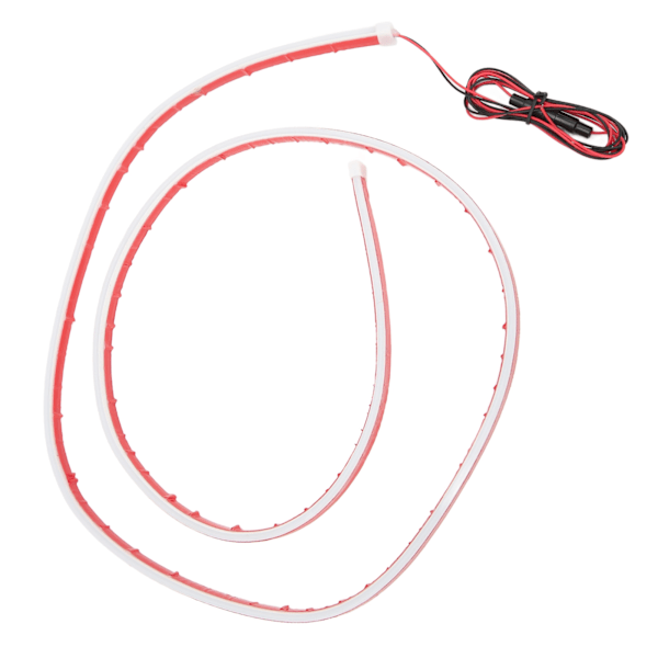 1,5m Bilhettelysstripe 12V 5W Høy Lysstyrke Universal Vanntett Eksteriørlysstripe for Frontpanser