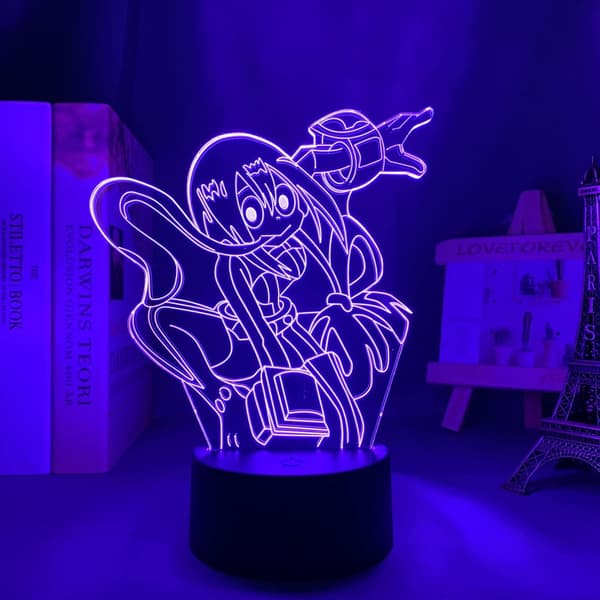 3D Nattlys 3D Illusjonslampe Tsuyu Asui Led Nattlys A